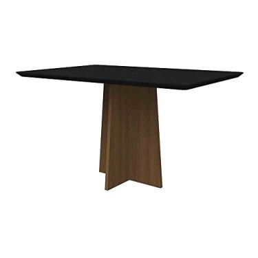 Imagem de Mesa de Jantar Tampo Canto Arredondado 135x35 cm Ana New Ceval