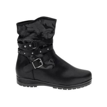 Imagem de Bota Feminina Mooncity Camuflada Tratorada 71123 - Moon City