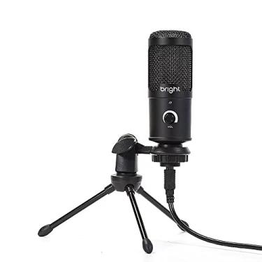 Imagem de Bright Microfone Streamer de Mesa RGB USB Omnidirecional