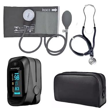 Imagem de Kit Academico Premium Para Fisoterapeuta Com Oximetro… (GRAFITE)