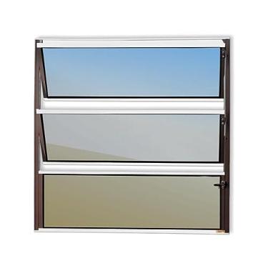 Imagem de Basculante Master Vidro Reflex 60cm x 80cm Brimak Mix Corten