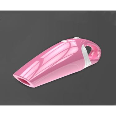 Imagem de Aspirador de pó de veículo sem fio USB carregado aspirador de pó portátil - rosa rosa branco rosa