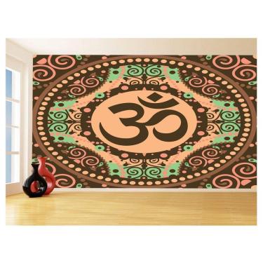 Imagem de Papel De Parede 3D Relax Mandala Meditação Om 3,5M Rlx098