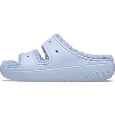 Crocs plataforma online azul