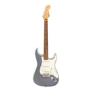 Imagem de Fender Guitarra elétrica Player Stratocaster SSS, prata, placa de dedo Pau Ferro