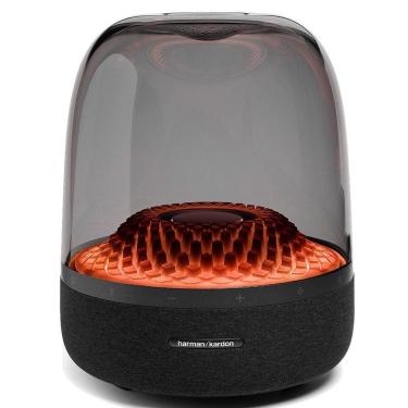 Imagem de Caixa Bluetooth Harman Kardon com Potência de 2 x 15 W RMS + 1 x 100 W RMS Preto - HKAURAS4BLKBR