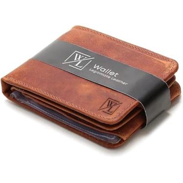 Imagem de Carteira Masculina Couro Legitimo Porta Cheques Grande Completa rg cnh (CARAMELO)