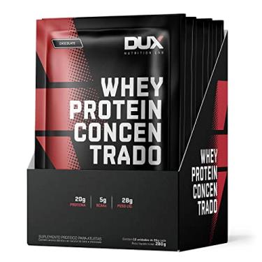 Imagem de Whey Protein Concentrado Display (10 Sachês 28g) - Coco - Dux Nutrition, Dux Nutrition