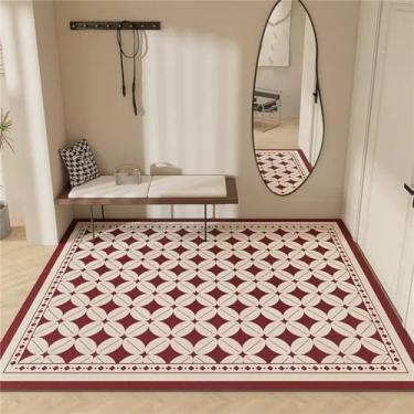 Imagem de Tapetes de entrada tapetes grandes sala estar cozinha à prova de óleo impermeável tapete banheiro antiderrapante, 8,100x160cm