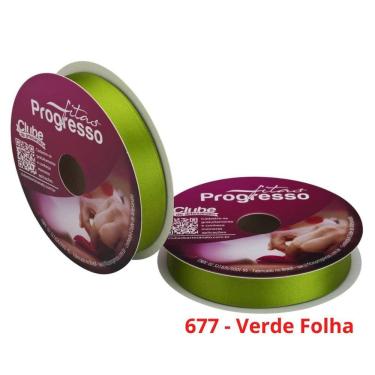 Imagem de Fita Cetim Nº5 22 Mm Rolo Com 50 Metros Progresso
