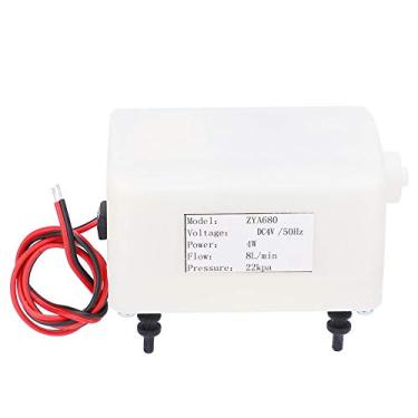 Imagem de ZYA680 Mini bomba de ar, bomba de ar elétrica inflável mini bomba de ar elétrica para infláveis, bomba de ar elétrica portátil para prancha de pá inflável, inflador elétrico ultra silencioso 4W