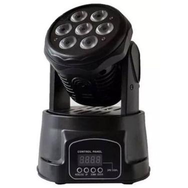 Imagem de Moving Mini Wah 7X12W  Rgbw Quadriled