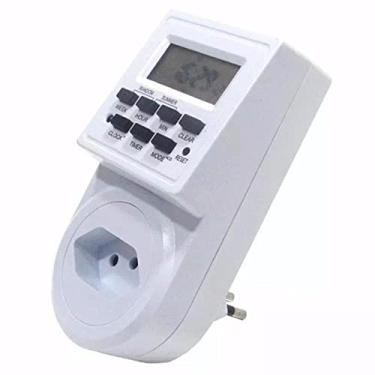 Imagem de Timer Digita Bivolt Temporizador 9 Program Liga E Desliga