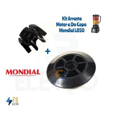 Imagem de Arrastador do Motor e Do Copo Liquidificador Mondial Turbo L850