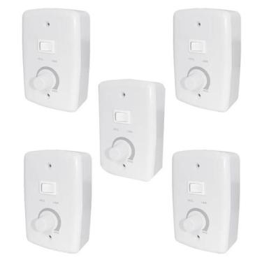 Imagem de Kit 5 controle ventilador oscilante bivolt com caixa 2 rima
