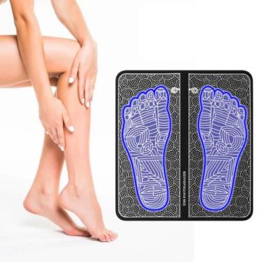 Imagem de Tapetinho Massageador Elétrico Pulsos Pés e Pernas USB Bivolt - Monac
