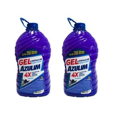 Imagem de Kit Desinfetante Gel Concentrado Lavanda 5 Litros 02 U Start