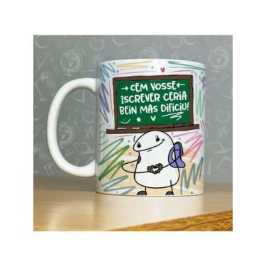 Imagem de Caneca personalizada de porcelana - Tema: Dia dos professores - 325ML 
