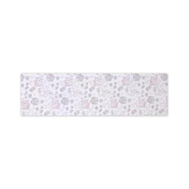 Imagem de Trilho Caminho de Mesa Páscoa Coelho Colorido - MUMUDECOR, OVOS ROSA E