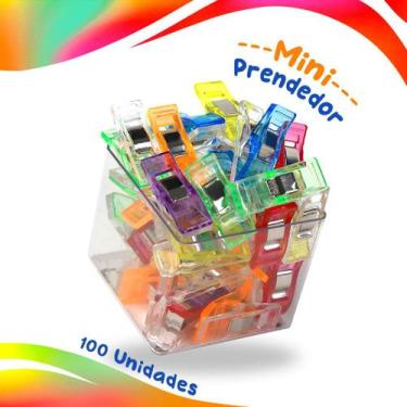 Imagem de Mini Prendedor De Tecido Para Patchwork - Alinhavar Costurar - Com 100