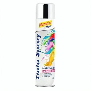 Imagem de Tinta Spray Cromado Conteúdo 400ml - Mundial Prime