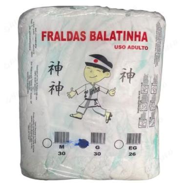 Imagem de Fraldas descartaveis balatinha, M