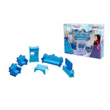 Imagem de Sala Brinquedo Encantada Das Princesas 7 Pçs Infantil - Kendy
