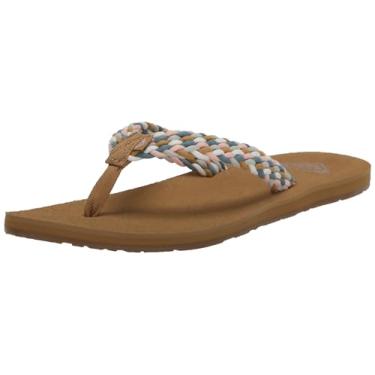 Imagem de Roxy Chinelo feminino Porto Rope, Coral azul 241, 37