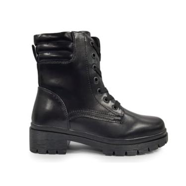 Imagem de Bota Coturno Cano Médio Feminina Mooncity