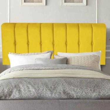 Imagem de Painel Estofada Kiara 195cm King Size Box Quarto material sintético Am