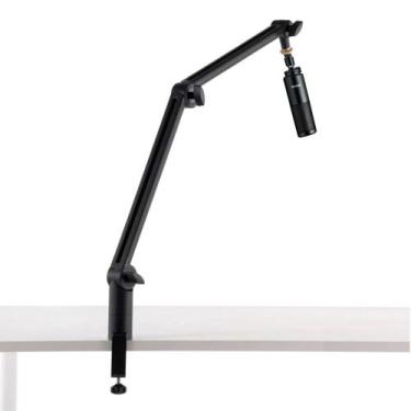 Imagem de Kit Microfone Shure SM4-K com Suporte de Mesa Articulado