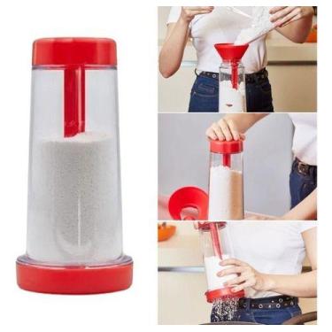 Imagem de Tapioqueira Peneira Polvilhador Armazena Tapioca Cozinha - oem