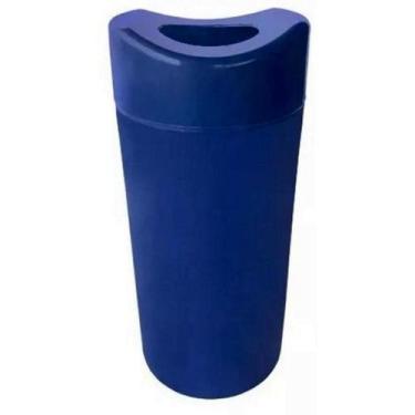 Imagem de Porta Garrafa Isopor De Cerveja 600ml - Menplast, Azul