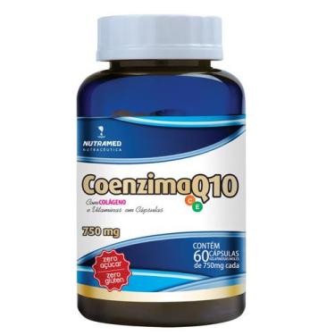 Imagem de Coenzima Q10 + Colágeno e Vitaminas C e E - 60 cápsulas - Nutramed