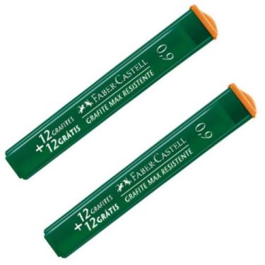 Imagem de Grafite 0.9MM Polymer B 12 Tubos X 24 Minas - Caixa com 12 Unidades - 