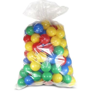 Imagem de Bolinha para Piscina e Toca 100 Bolinhas Sortidas - SIDNYL