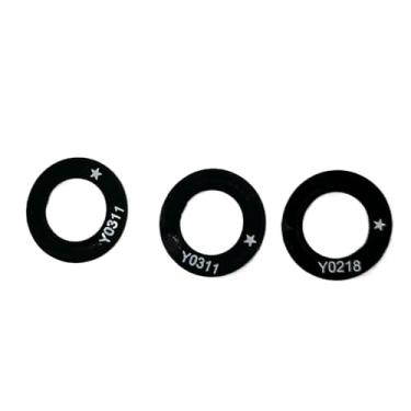 Imagem de zhxchzhi Lente de câmera traseira OEM (apenas vidro) com adesivo de substituição para Samsung Galaxy M14 5G (M146 / 2023) peças 3 peças/conjunto
