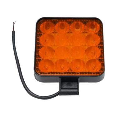Imagem de Vagem de luz para trator off-road, 48W, 16LED, Iluminação de trabalho 