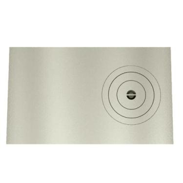 Imagem de Chapa de fogão a lenha de ferro fundido Reforçada 88x52 - Faires