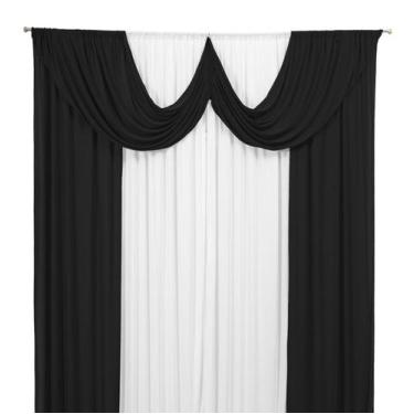 Imagem de Cortina Paris 4 Metros Malha Gel Para Quarto e Sala - FELIPE ENXOVAIS 