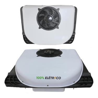 Imagem de Kit Ar Condicionado Universal 12V Para Caminhões, Máquinas agrícolas, Vans, Micro-Ônibu...