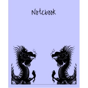 Imagem de Dragons Notebook Journal for note taking, back-to-school, journaling, diary, etc. For all ages and genders. Dragon Lovers!