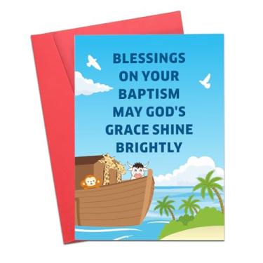 Imagem de Cartões de batismo presentes para mulheres homens primeira comunhão confirmação católica presentes Páscoa Dia dos Namorados presentes para ele presentes inspiradores para adolescentes presentes