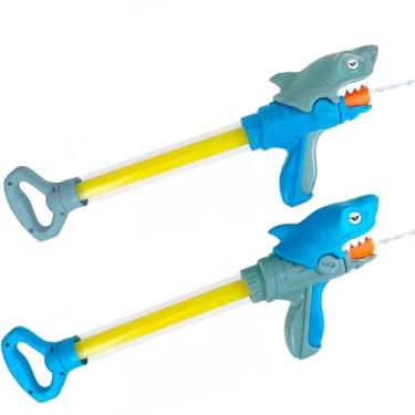 Imagem de 2 Super Lançador de Água Peixinho Infantil Arminha de Água