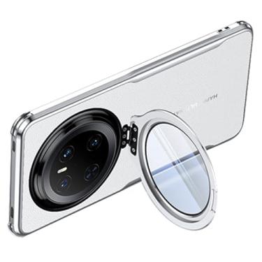 Imagem de POYUFRG Capa de couro clássica para Honor Magic 7 Pro/7, capa de proteção de câmera, flip horizontal, suporte traseiro lichia, textura fina, galvanizada, branca, 7