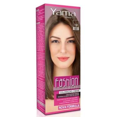 Imagem de Coloração Fashion Color 7.0 Louro Médio 60g - Yamá