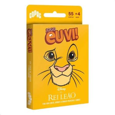 Imagem de Jogo Eu Vi! O Rei Leão - Copag baralho cartas