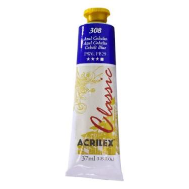 Imagem de Tinta Oleo Tela Colors Classics Acrilex 37ml Escolha A Cor, 308 - AZUL