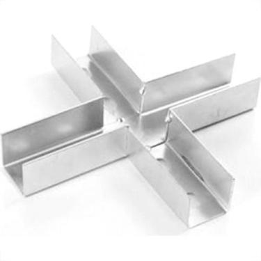 Imagem de Perfilado Aiedem Juncao '' X '' - Kit C/5 Pecas