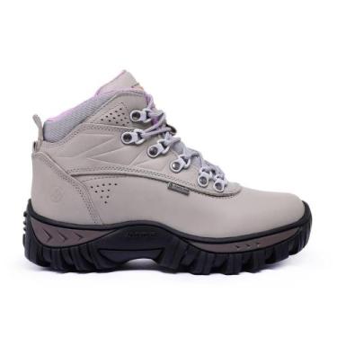 Imagem de Bota Adventure Couro Masculina para Trabalho Bico Resistente - Master 